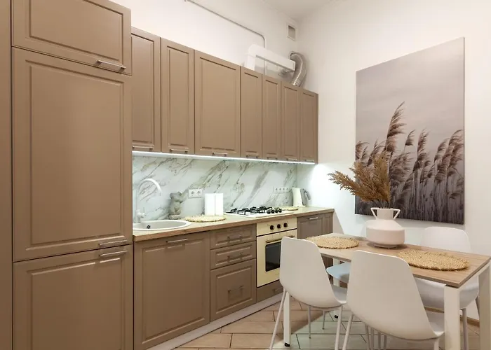 Avangard Mentsynskoho 3 Apartamento