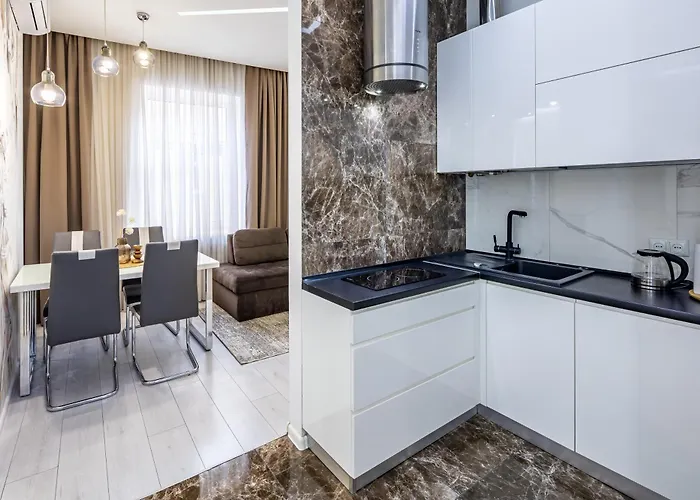 Apartamento Avangard Mentsynskoho 3 Leópolis